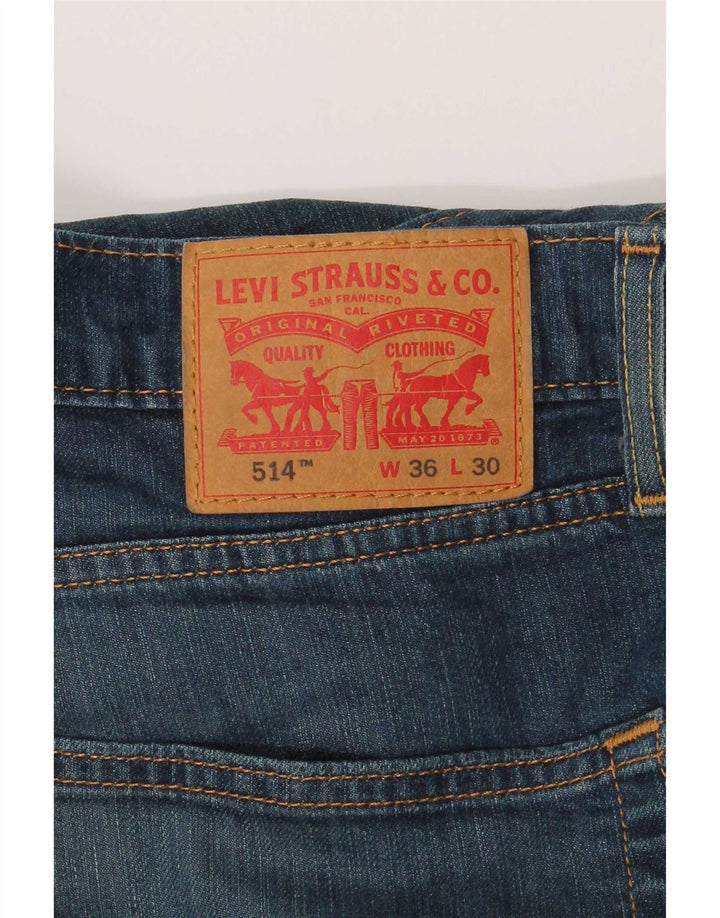 Levi's Jean Droit 514 Homme Bleu W36 L30