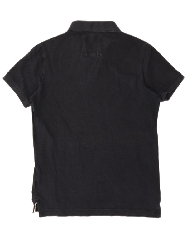 Superdry Polo Homme Grand Bleu Marine Coton