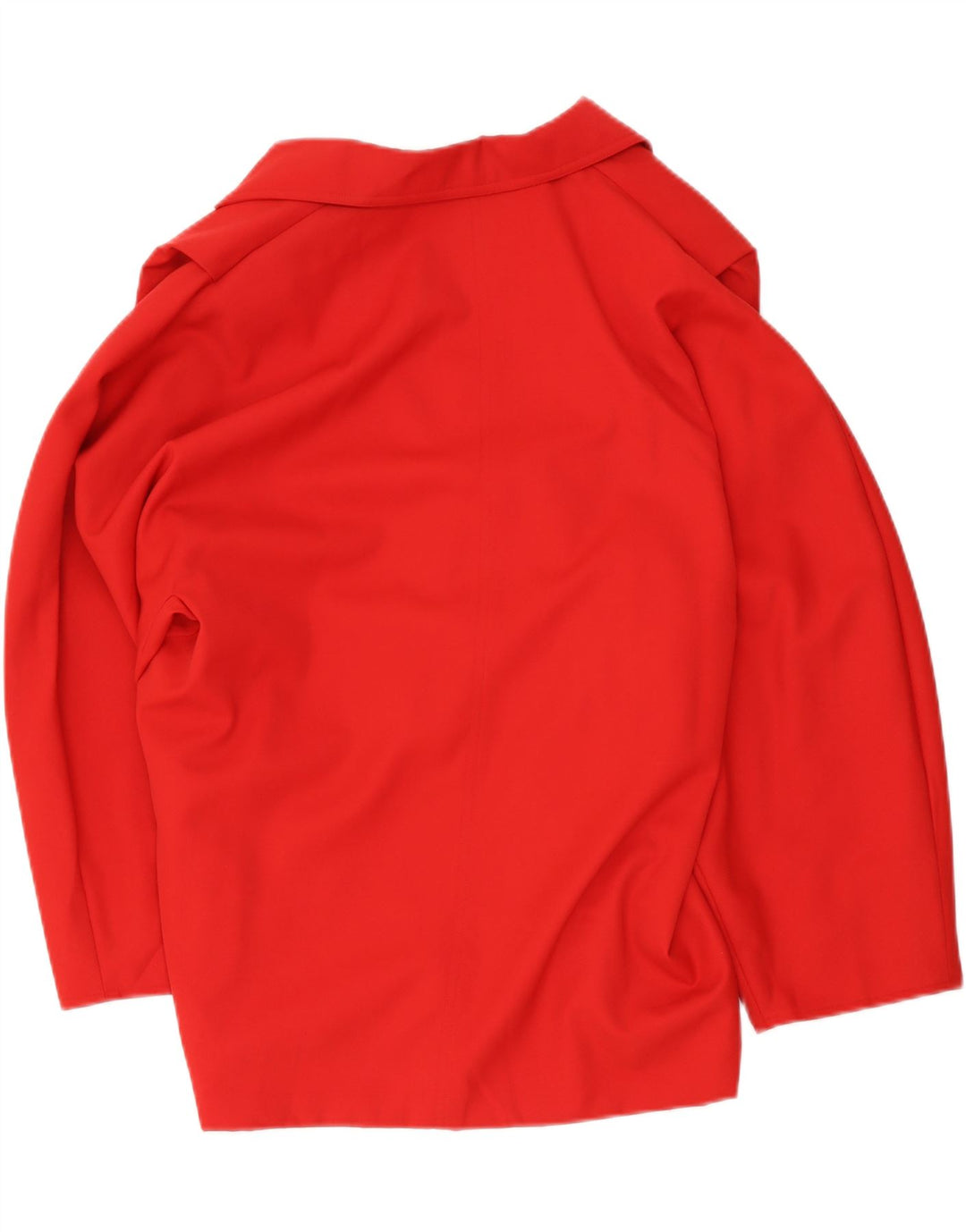 Max Mara Veste blazer surdimensionnée à double boutonnage pour femme UK 10 Small Rouge