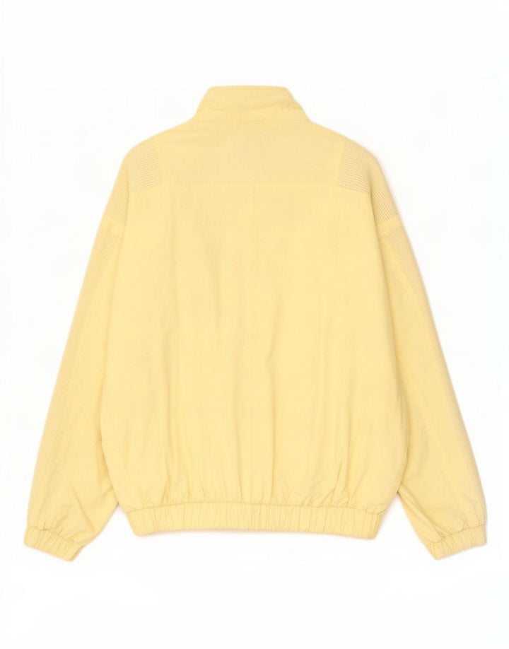 POP 84 Veste Bomber Homme UK 40 Large Jaune Coton