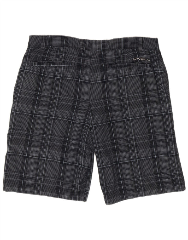 O'Neill Short Chino Homme W38 XL Bleu Marine Plaid Polyester