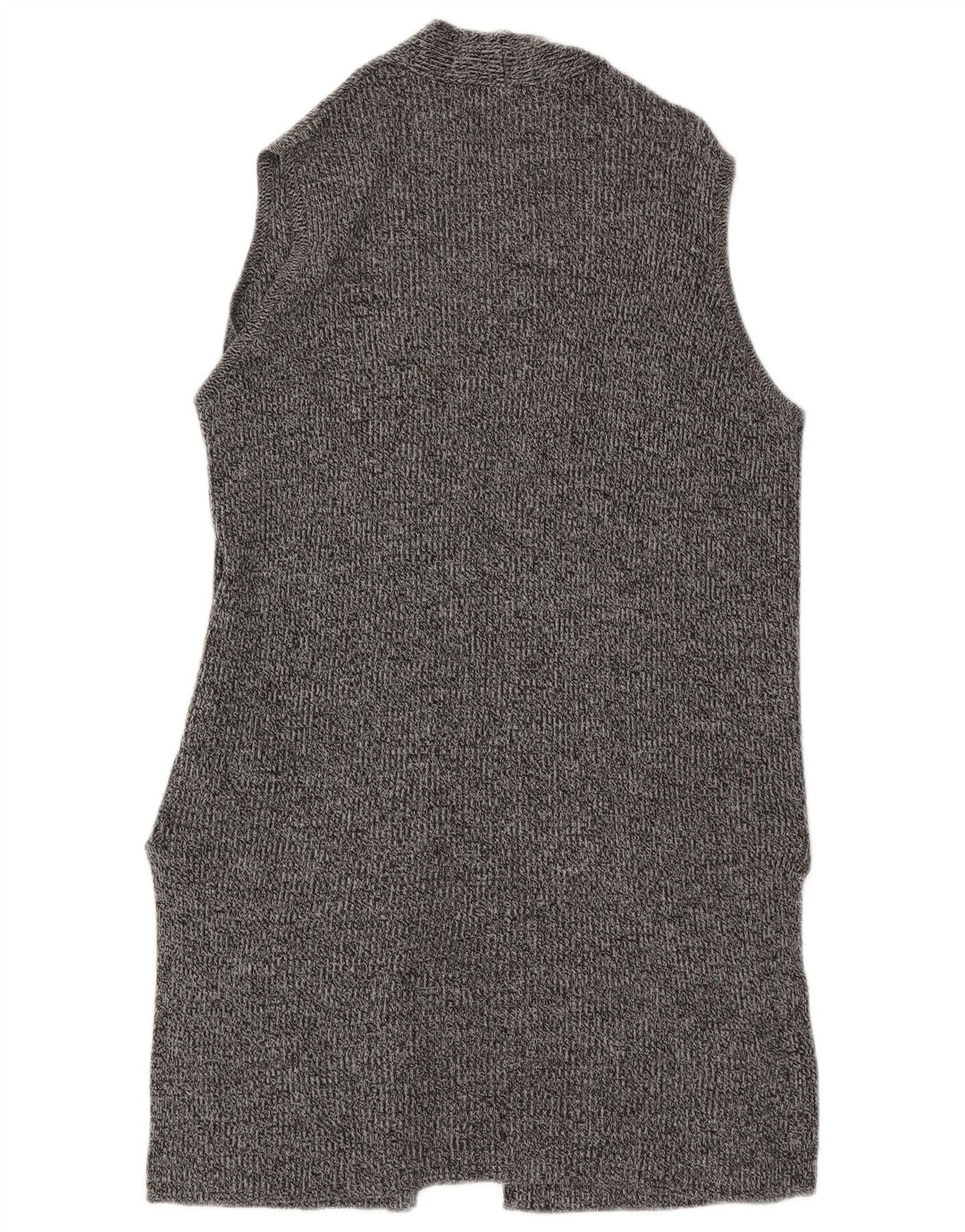 Marks & Spencer Pull cardigan sans manches pour femme UK 14 Gris moyen