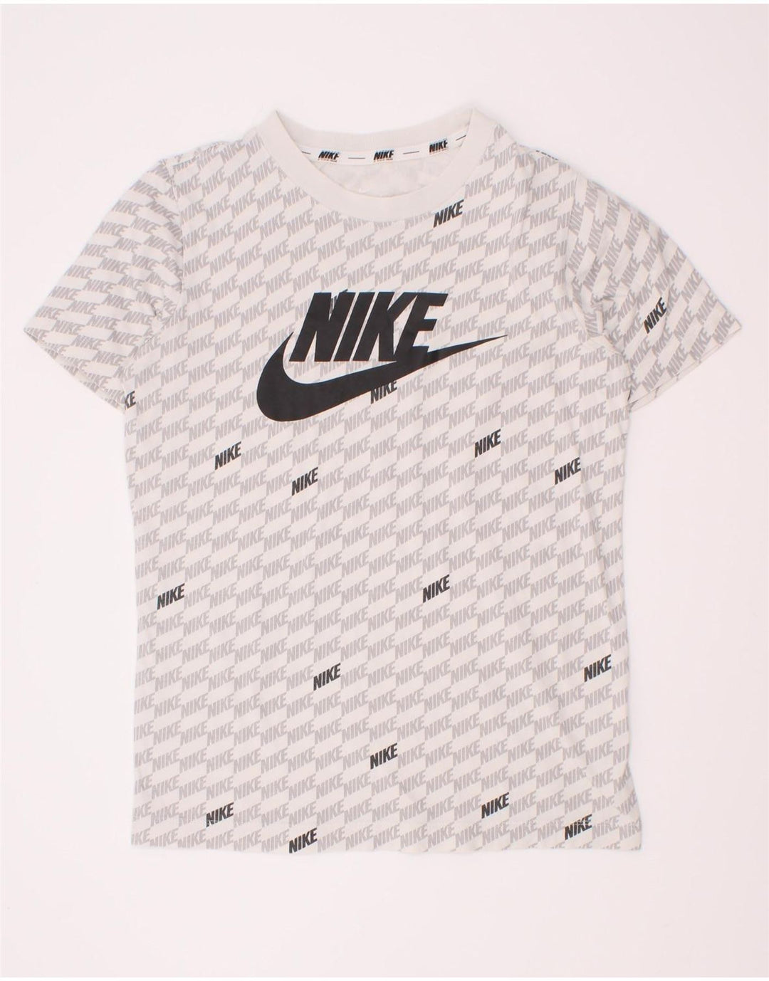 Nike T-shirt graphique pour garçon 10-11 ans Blanc moyen