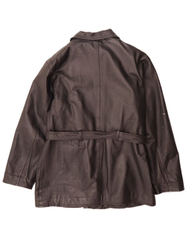 Canda Womens By C&A Veste de motard en cuir UK 12 Noir moyen