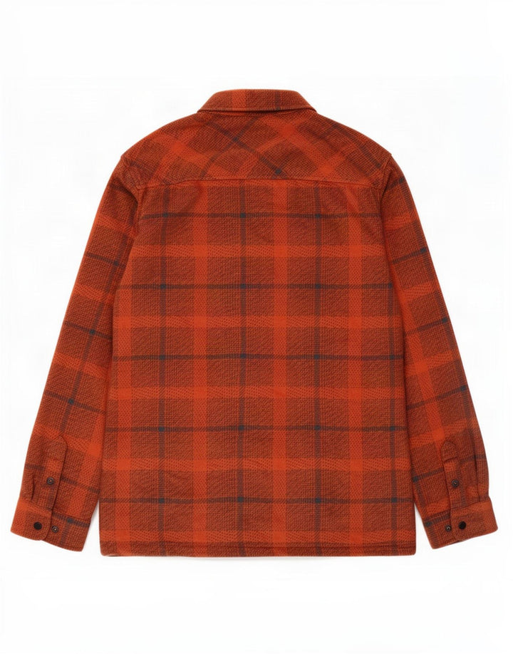 O'Neill Chemise polaire homme grand carreaux orange polyester