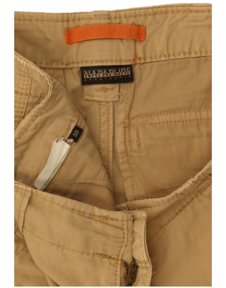 Napapijri Short Cargo W30 Homme Beige Moyen