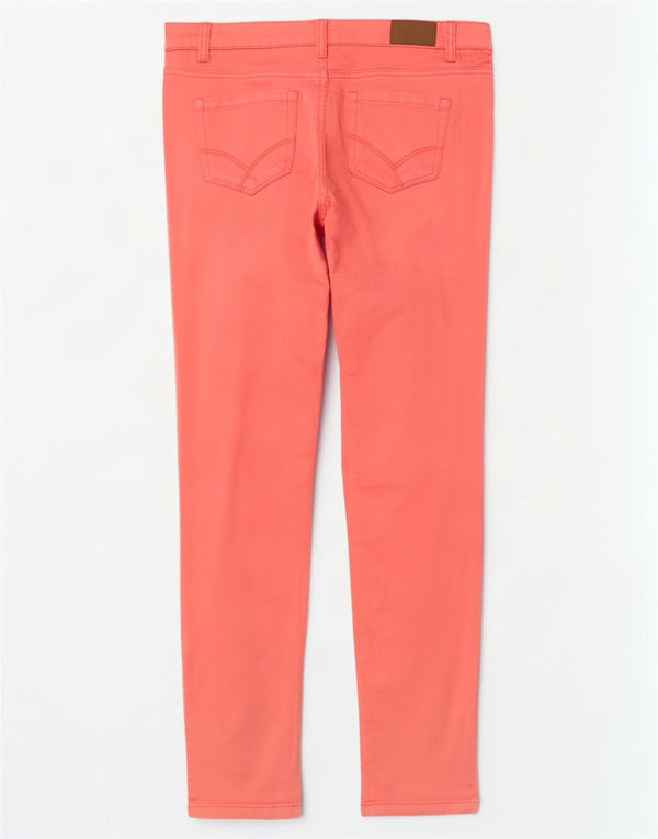 Dack's Pantalon décontracté coupe slim pour femme IT 46 Large W34 L30 Coton rose