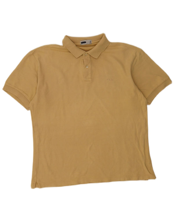 Fila Polo Homme IT 52 Large Beige Coton