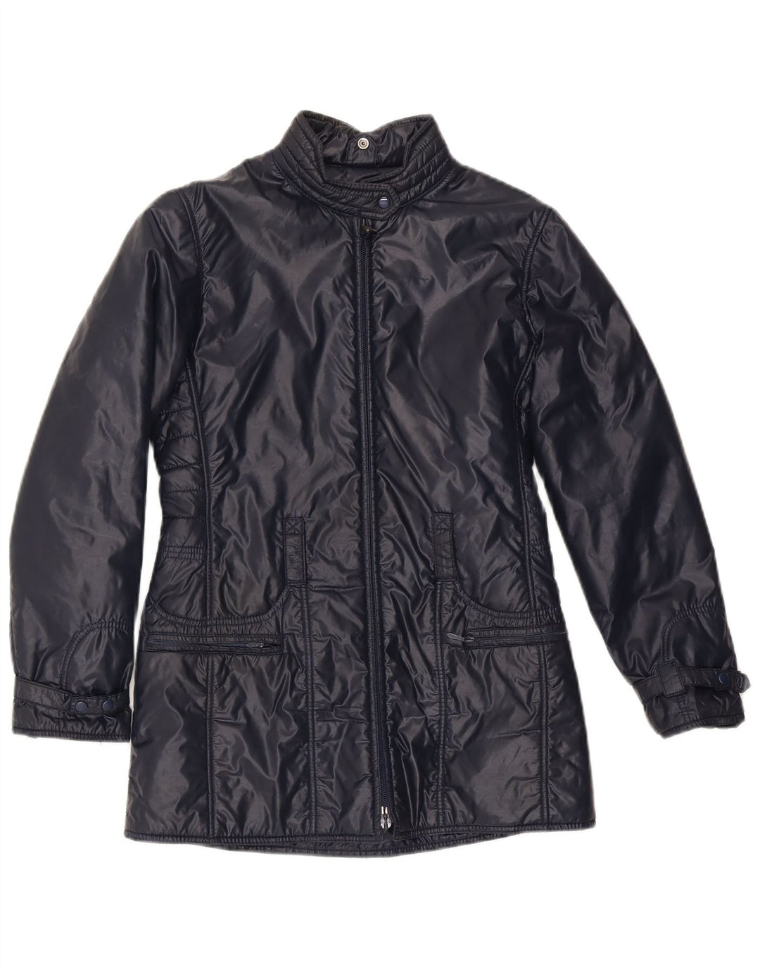 Trissi Veste matelassée pour femme UK 12 Bleu marine moyen