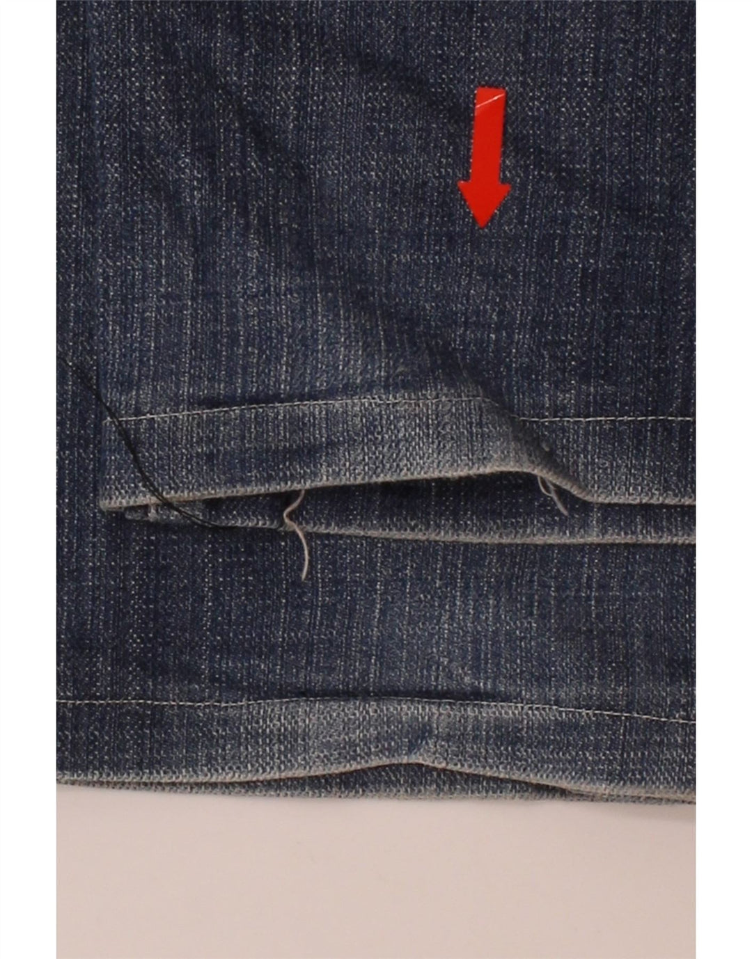 TRUSSARDI Womens Straight Jeans W24 L30 Blue Cotton Vintage Trussardi and Second-Hand Trussardi from Messina Hembry 