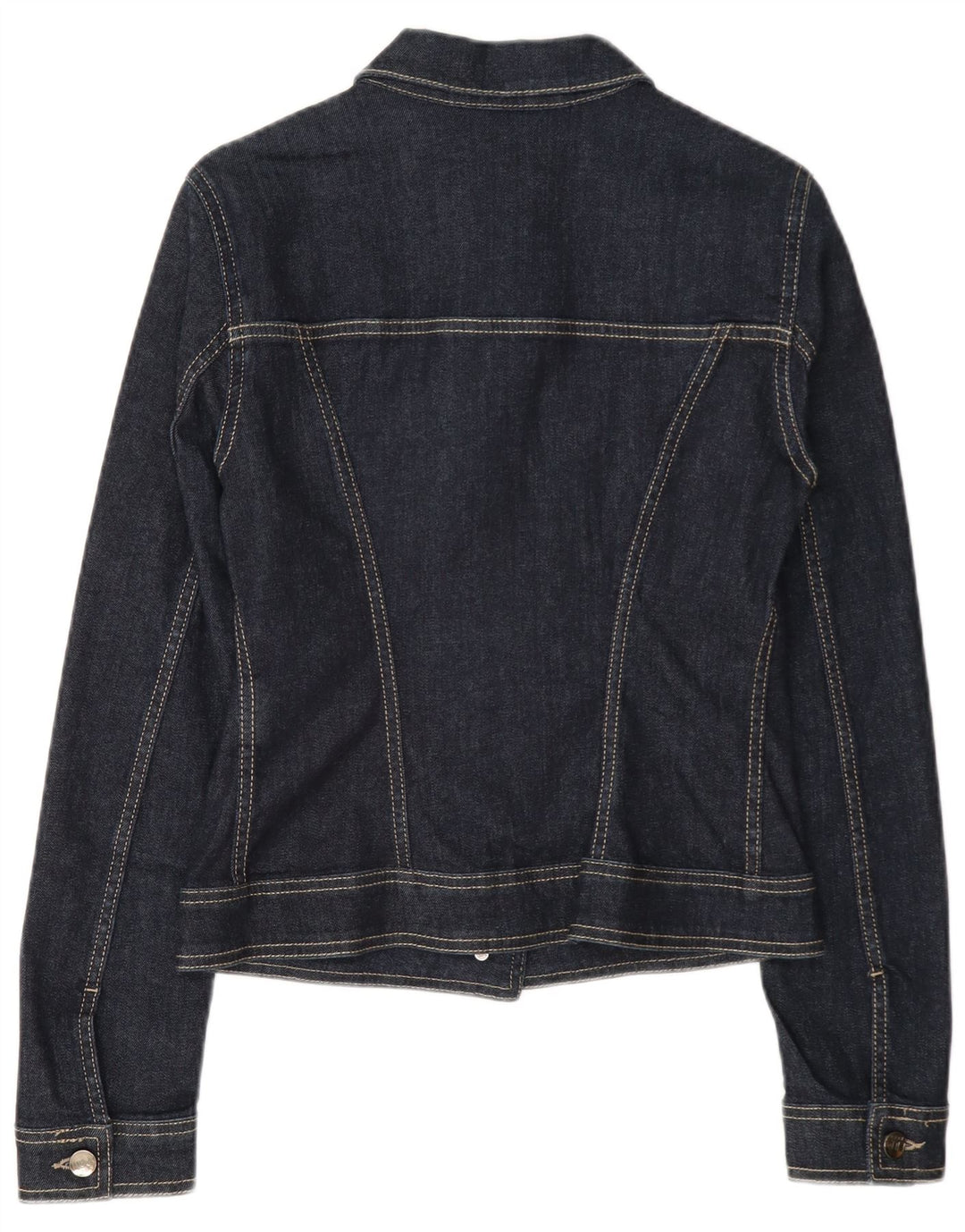 Liu Jo Veste en jean pour femme UK 12 Bleu marine moyen Coton
