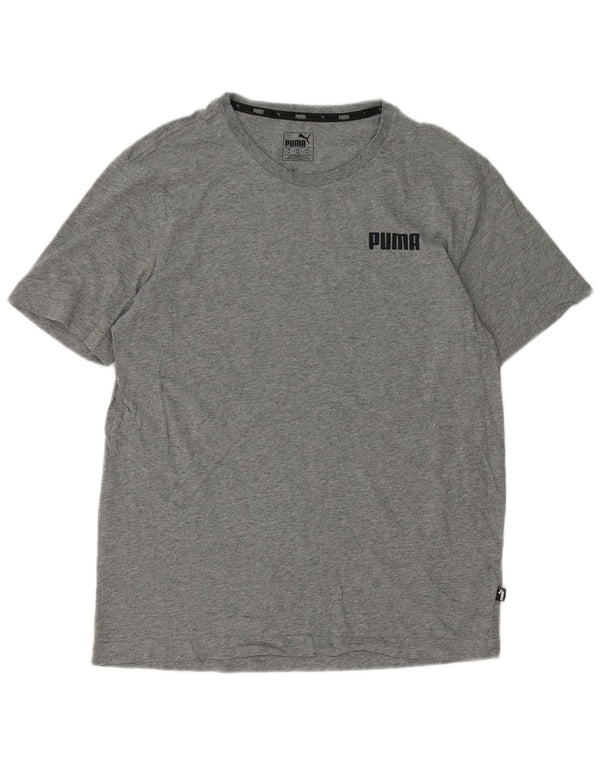 Puma T-Shirt Homme Gris Moyen Coton