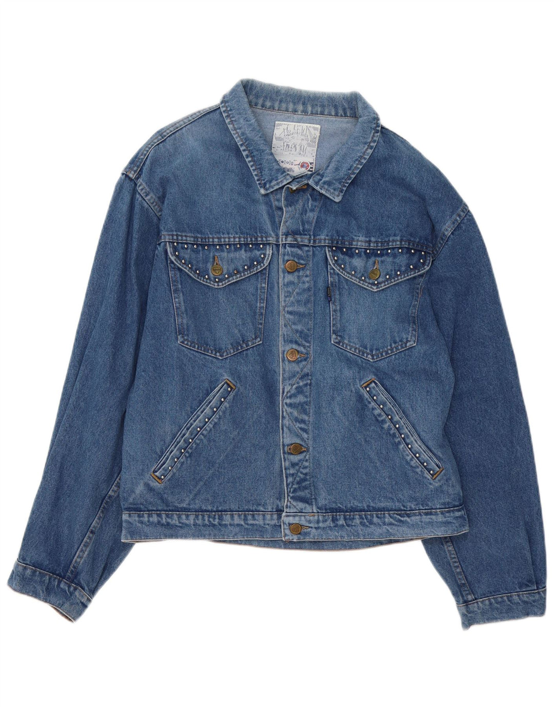 Pooh Veste en Jean Femme EU 44 XL Bleu Coton