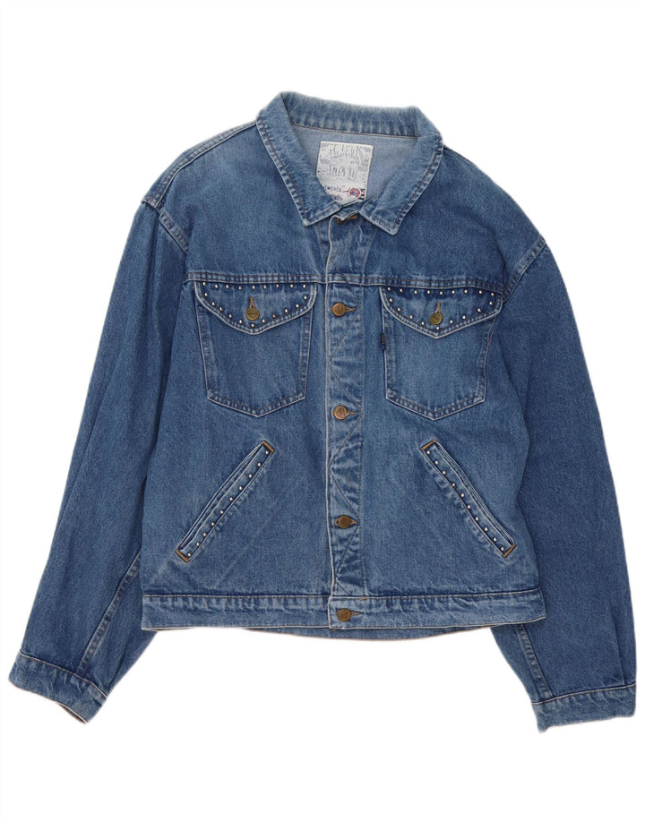 Pooh Veste en Jean Femme EU 44 XL Bleu Coton