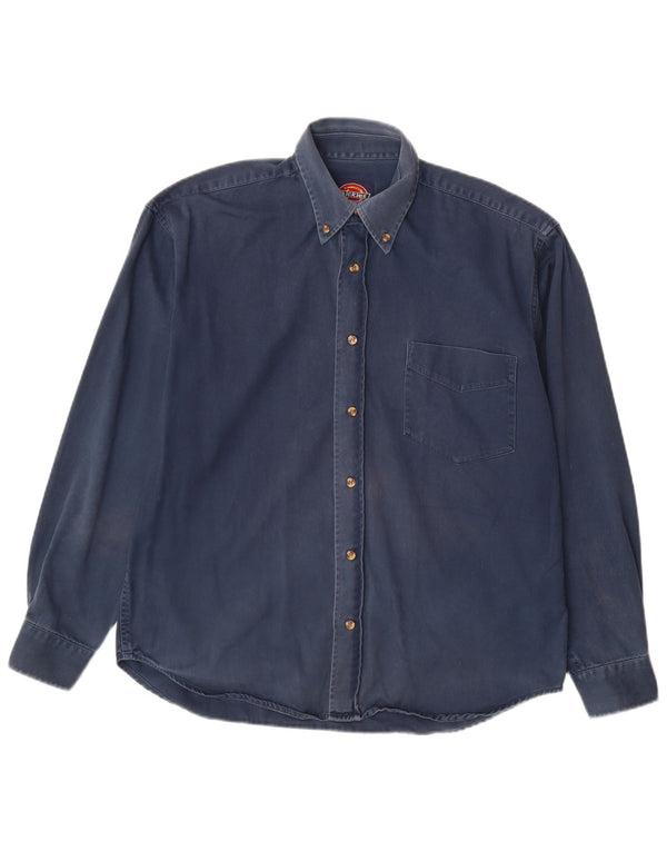 Dickies Chemise Homme Bleu Marine Moyen Coton