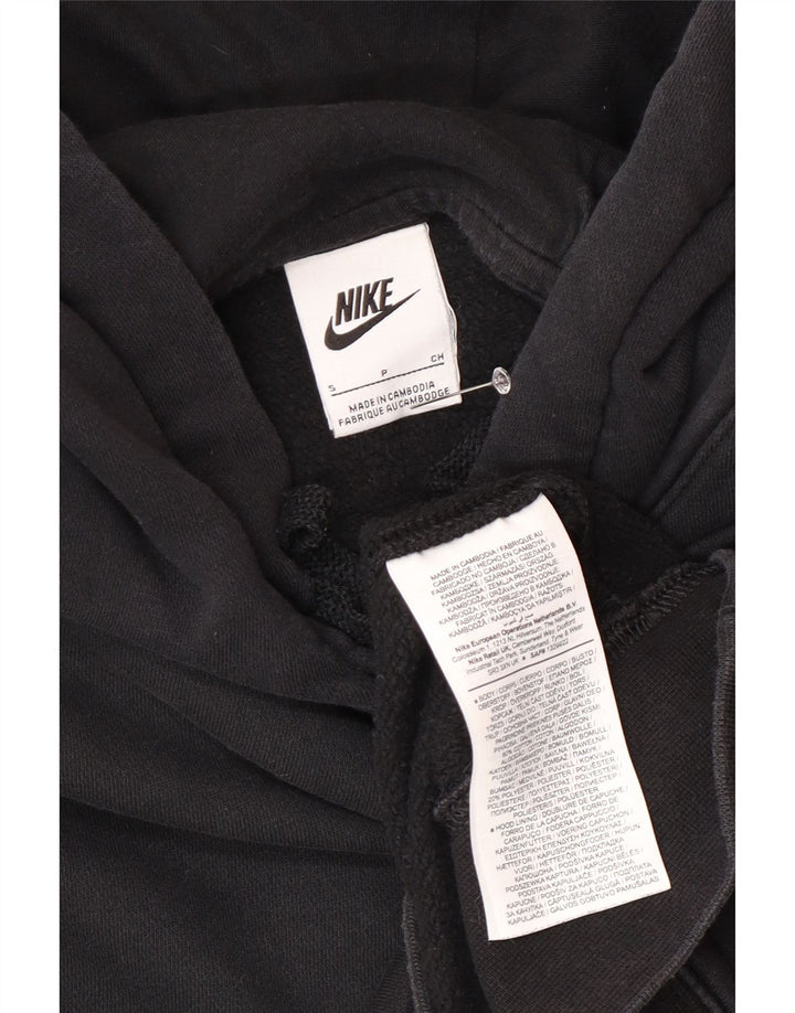 Nike Pull à capuche pour homme Petit coton noir