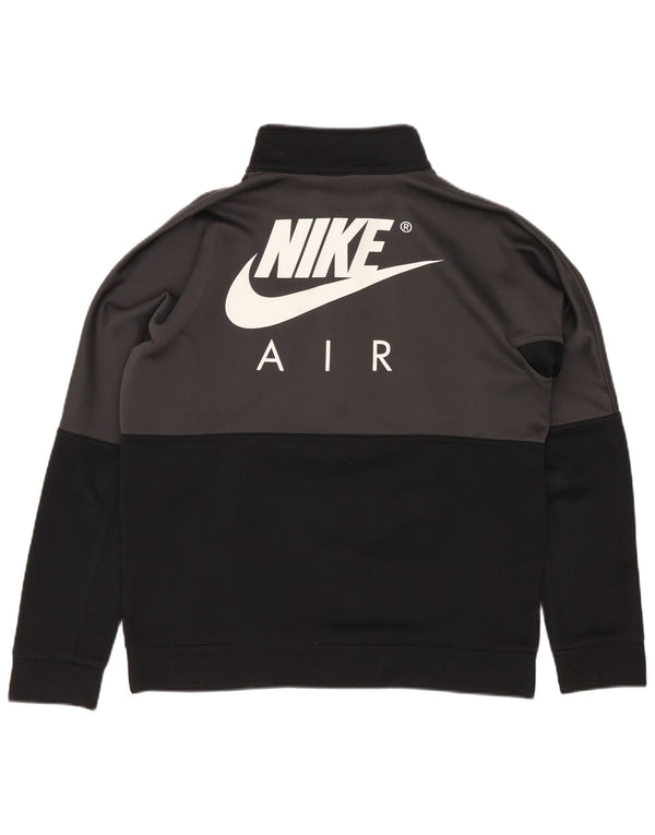 Nike Sweat-shirt graphique pour garçon 12-13 ans Grand Noir Colorblock
