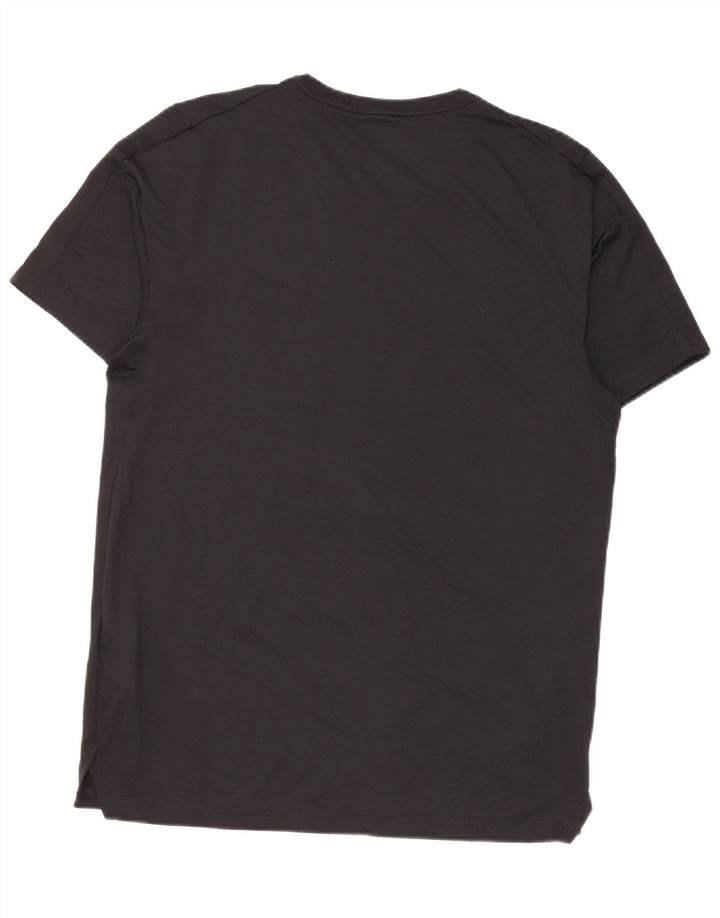 Nike Hommes Dri Fit T-Shirt Haut Petit Noir Polyester