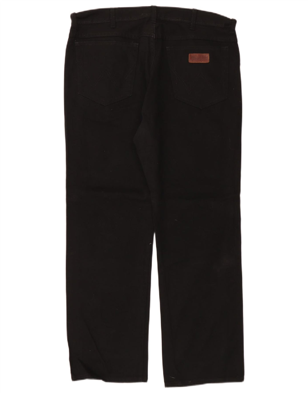 Wrangler Jean droit coupe régulière pour homme W38 L30 en coton noir