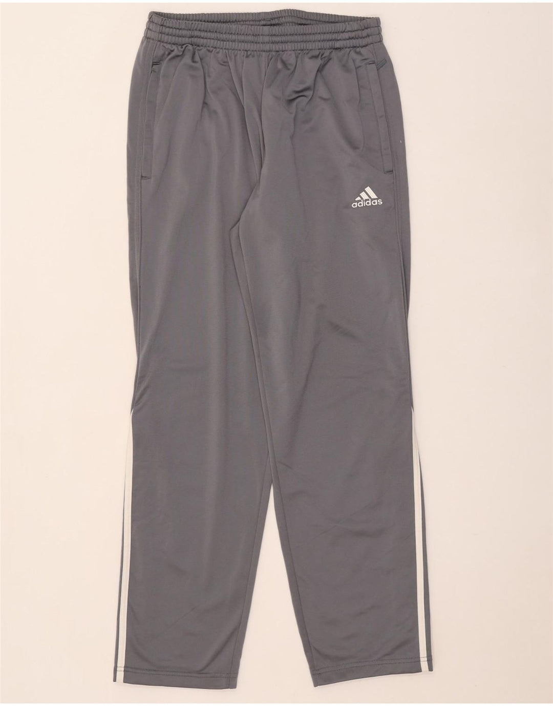 Adidas Pantalon de survêtement pour homme UK 40/42 Gris moyen Polyester
