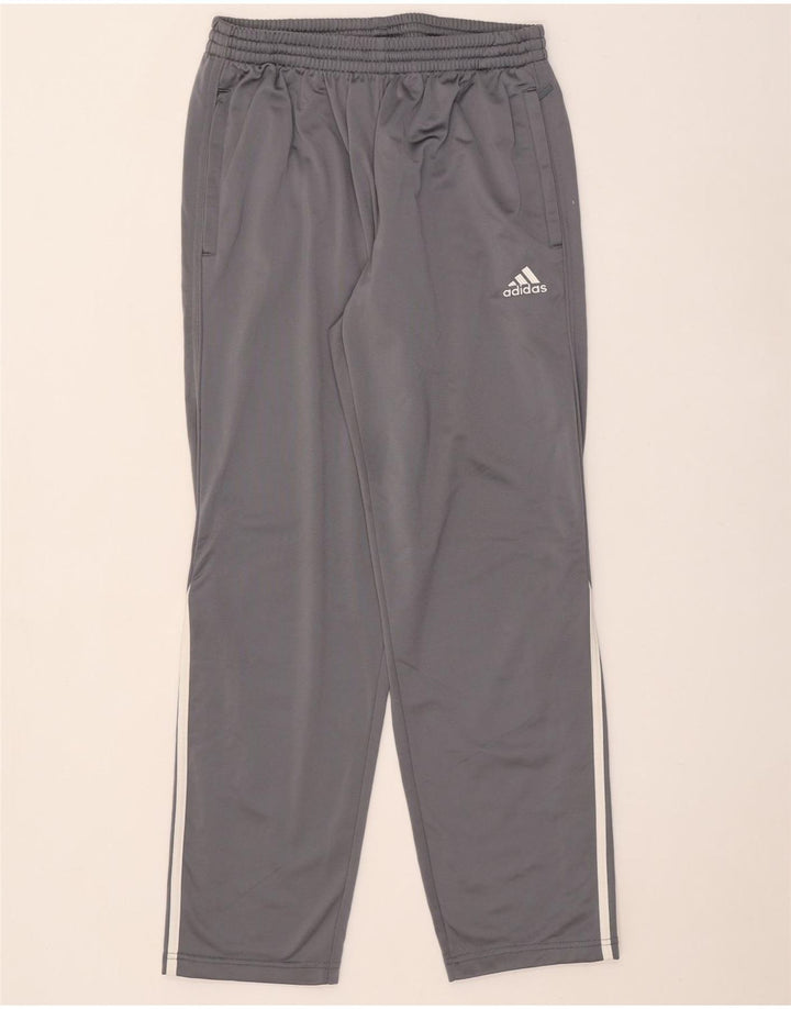 Adidas Pantalon de survêtement pour homme UK 40/42 Gris moyen Polyester