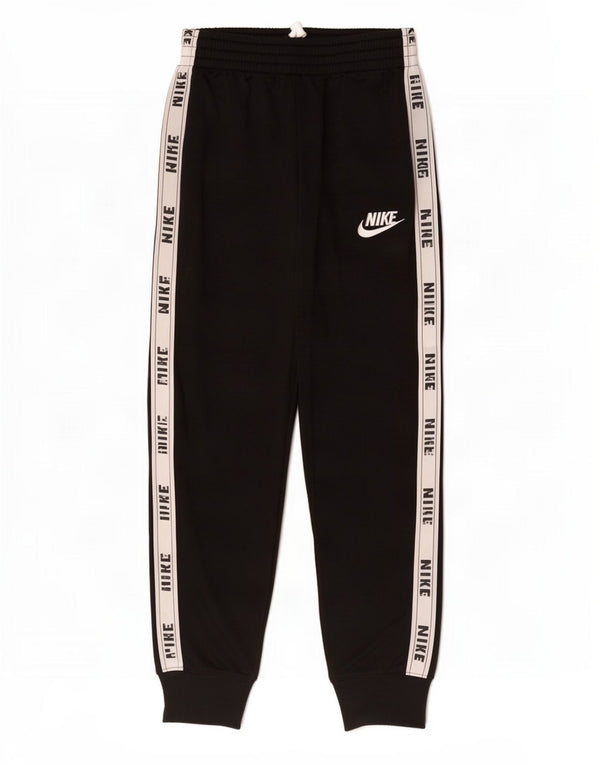 Nike Pantalon de survêtement pour fille 12-13 ans Large Noir Colourblock