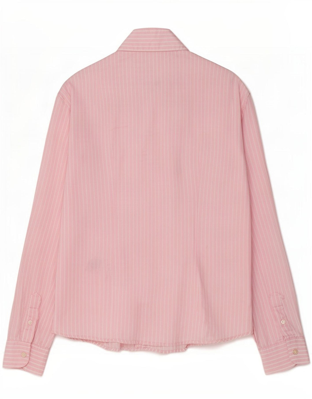 Massimo Dutti Chemise Femme EU 42 Grand Coton à Rayures Roses