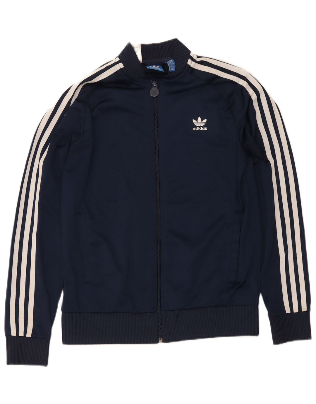 Veste de survêtement Adidas Garçon 13-14 ans Bleu Marine Polyester
