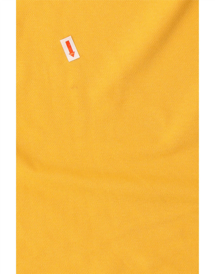 DACK'S Polo Homme Large Jaune Coton