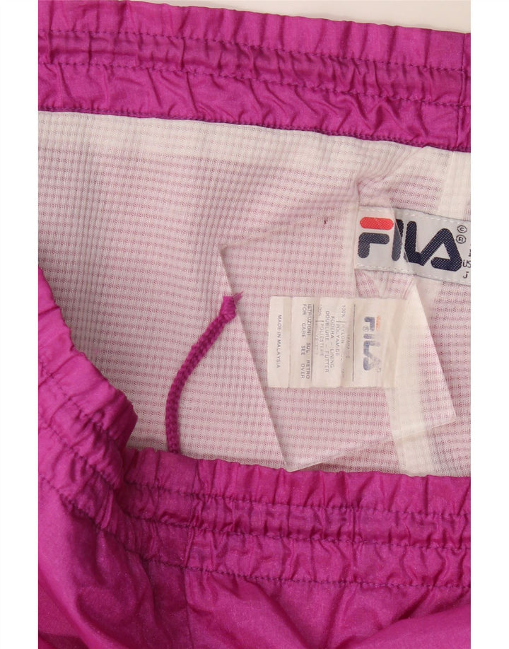 Fila Pantalon De Survêtement IT 50 Large Rose Polyamide Homme