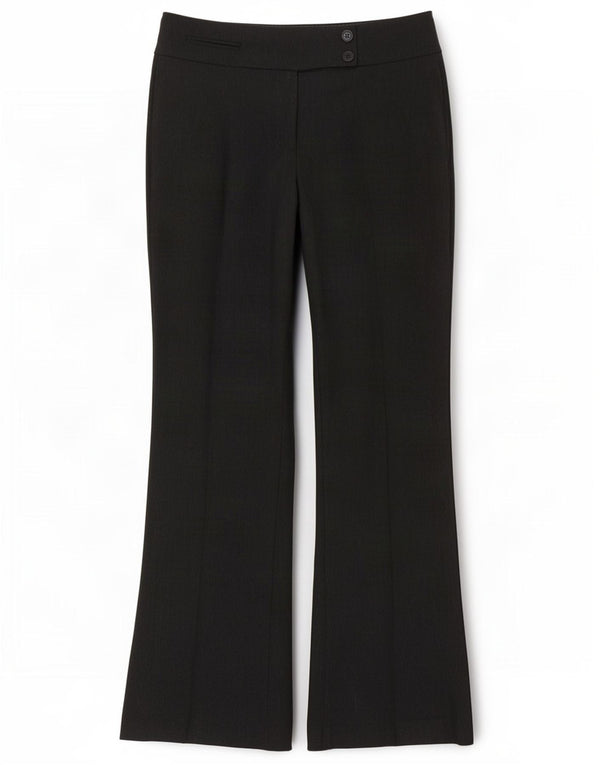 Marks & Spencer Pantalon de costume bootcut pour femme UK 12 Medium W32 L31 Gris