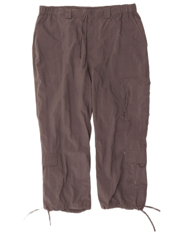 The North Face Pantalon cargo droit pour femme Large W34 L24 Nylon gris