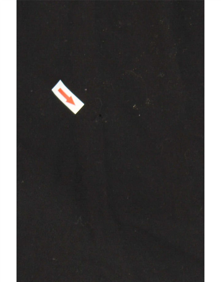 Jaeger Pardessus ouvert pour femme UK 16 Large laine noire