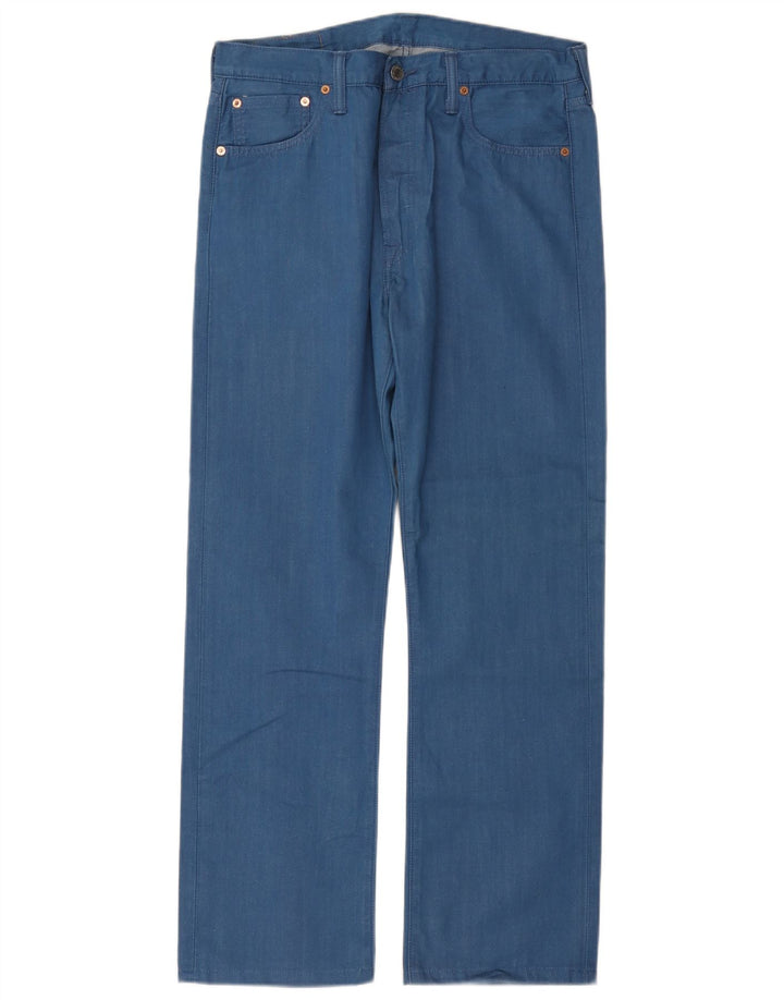 Levi's Jean Droit 501 Homme Bleu W34 L30 Coton
