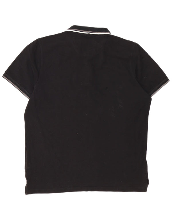 Pierre Cardin Polo Regular Homme XL Noir Coton