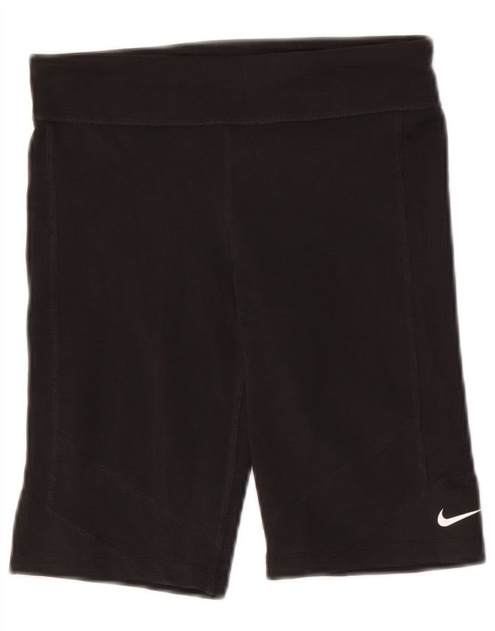 Short de sport Nike Fille 10-11 ans Noir Moyen Polyester