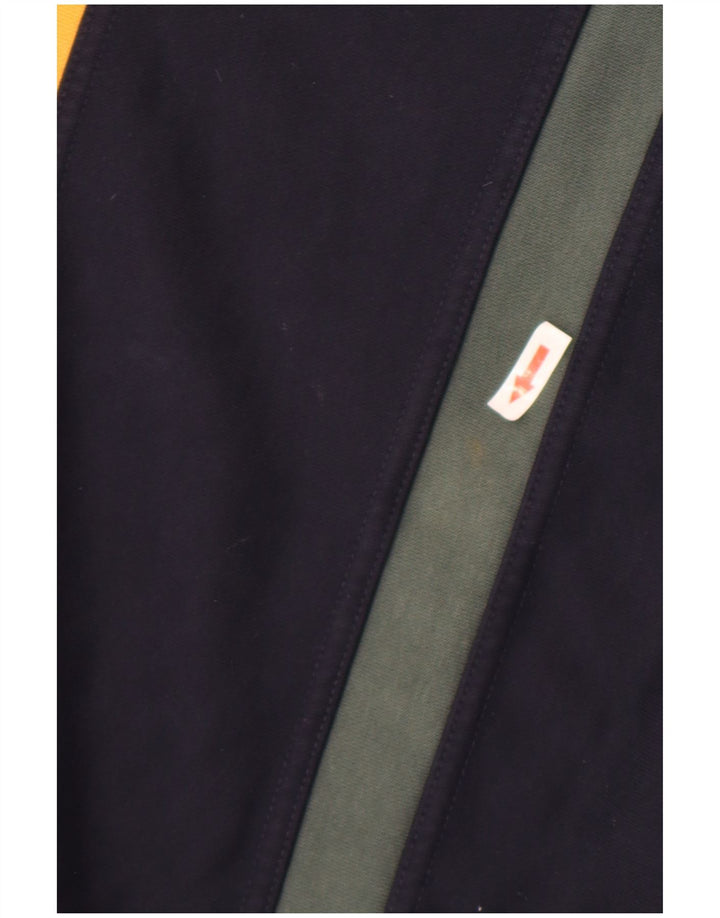 Marks & Spencer Sweat-Shirt St. Michael Homme Bleu Marine Rayé Moyen