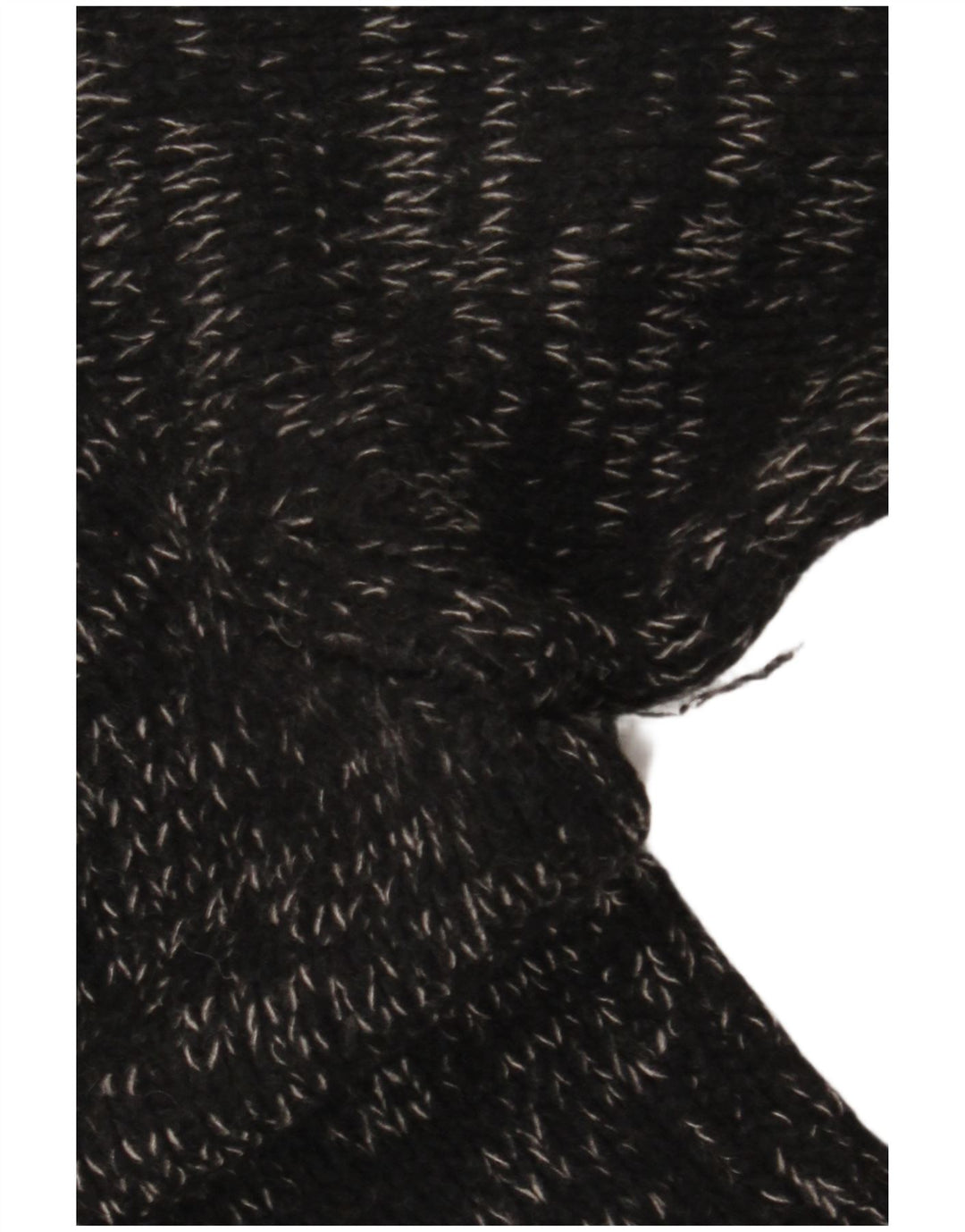 Gianfranco Ferre Pull col roulé pour homme Large Noir Moucheté