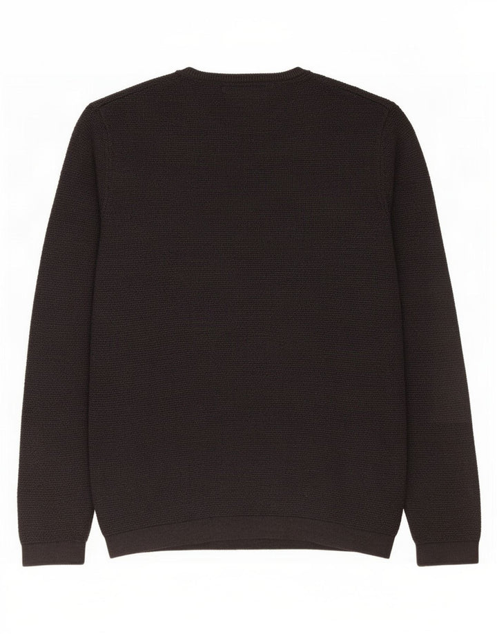 Zara Pull à col rond pour homme Petit gris