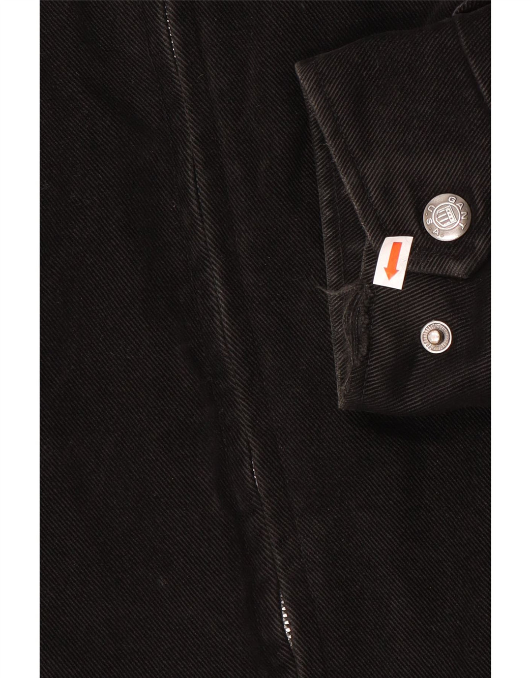 GANT Veste Bomber Homme UK 38 Coton Noir Moyen