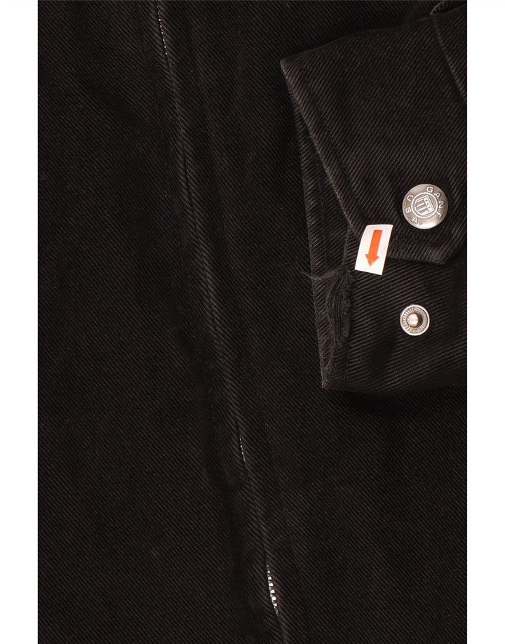 GANT Veste Bomber Homme UK 38 Coton Noir Moyen