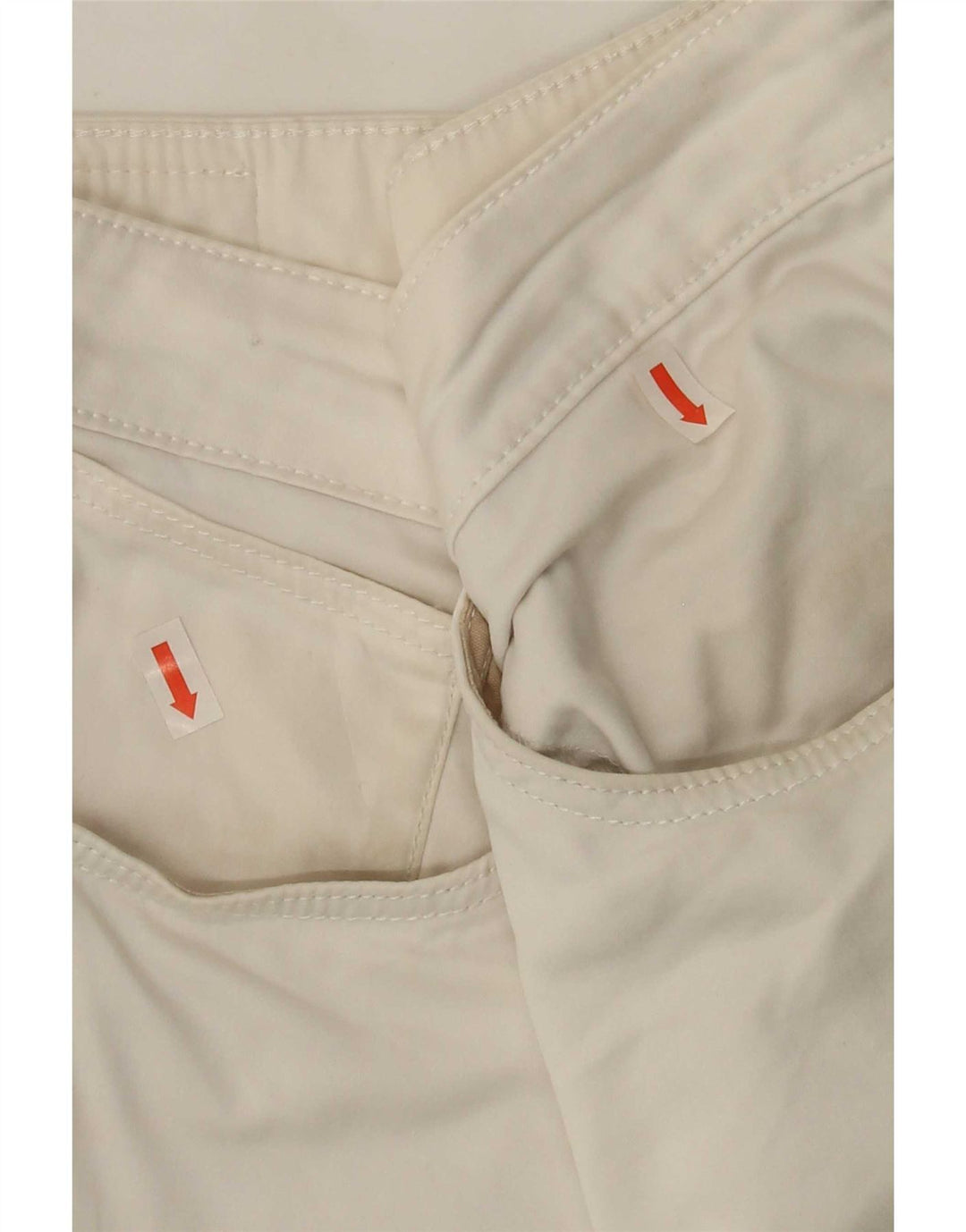 Zara Pantalon décontracté slim pour homme EU 40 Medium W31 L29 Blanc