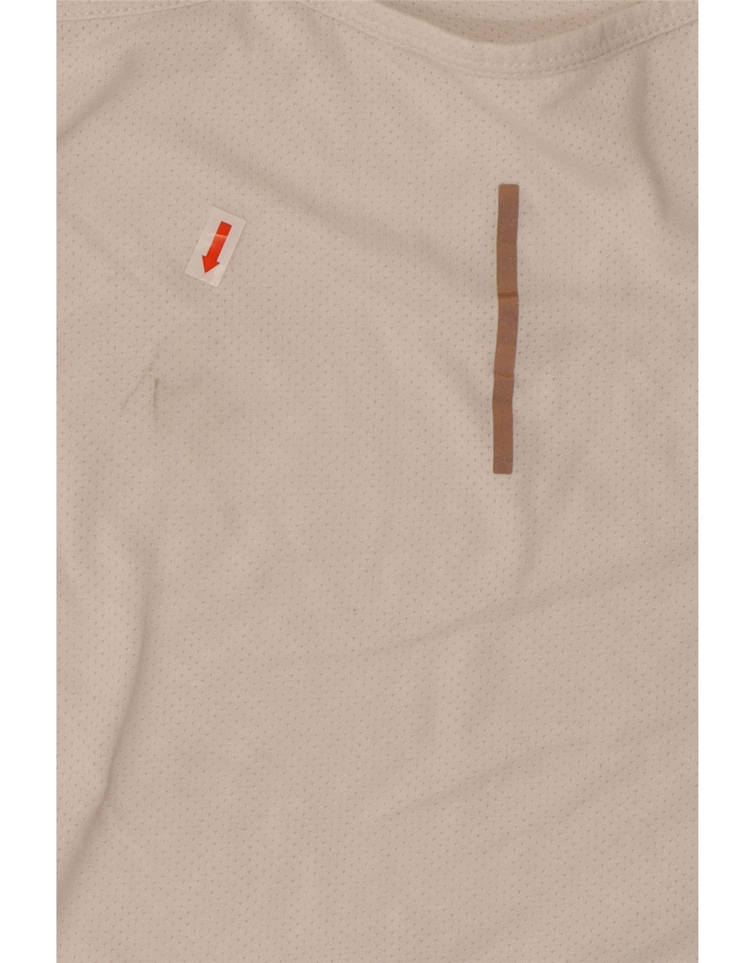 Nike Womens Dri Fit Débardeur UK 14 Large Blanc Cassé Polyester