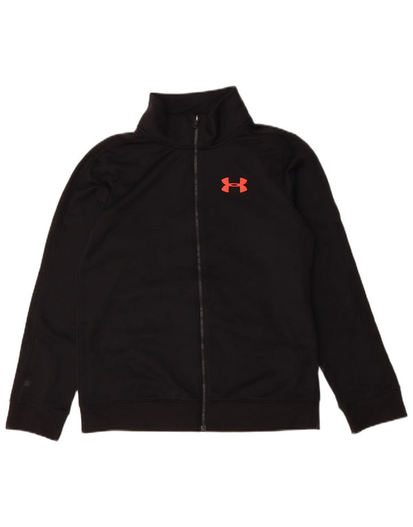 Under Armour Veste de Survêtement Garçon 11-12 ans Grand Noir Polyester