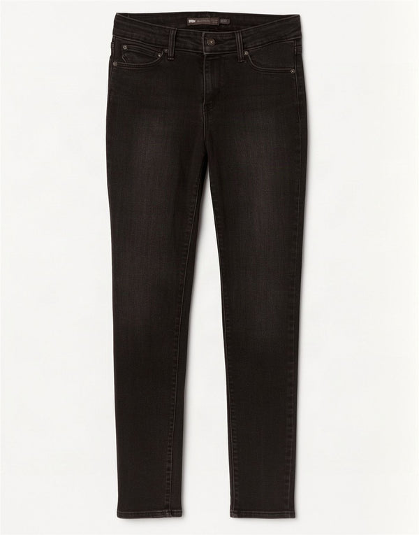 Levi's Jean Skinny Demi Curve Taille Mi-haute Femme US 4 Small W27 L30 Noir