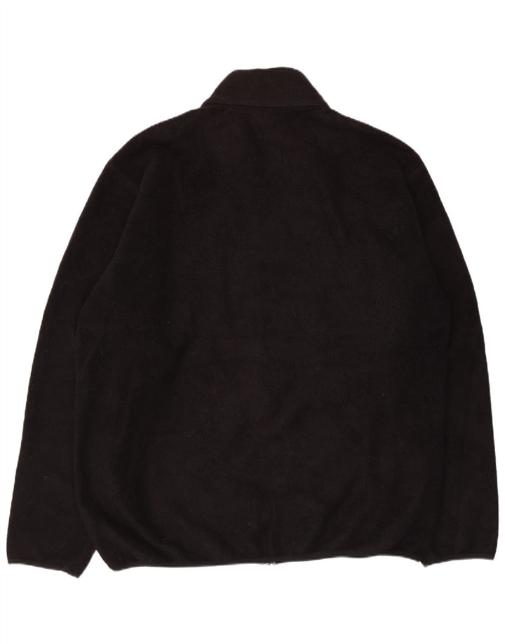 L.L.Bean Veste Polaire Homme UK 42 XL Noir Polyester