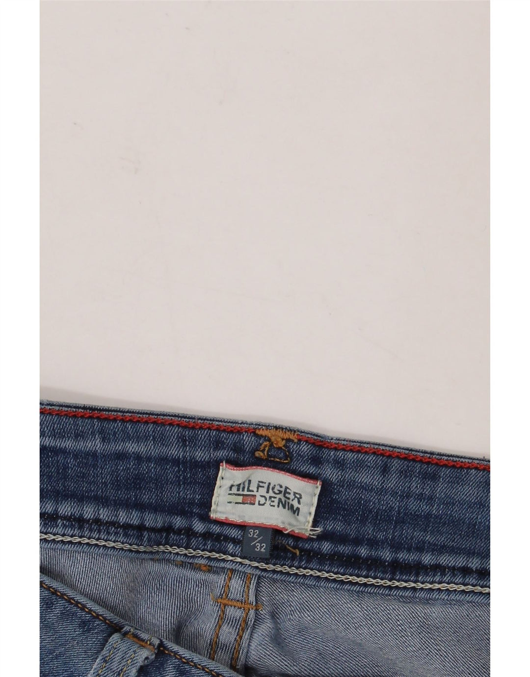 Tommy Hilfiger Jean Bootcut Femme W32 L32 Bleu