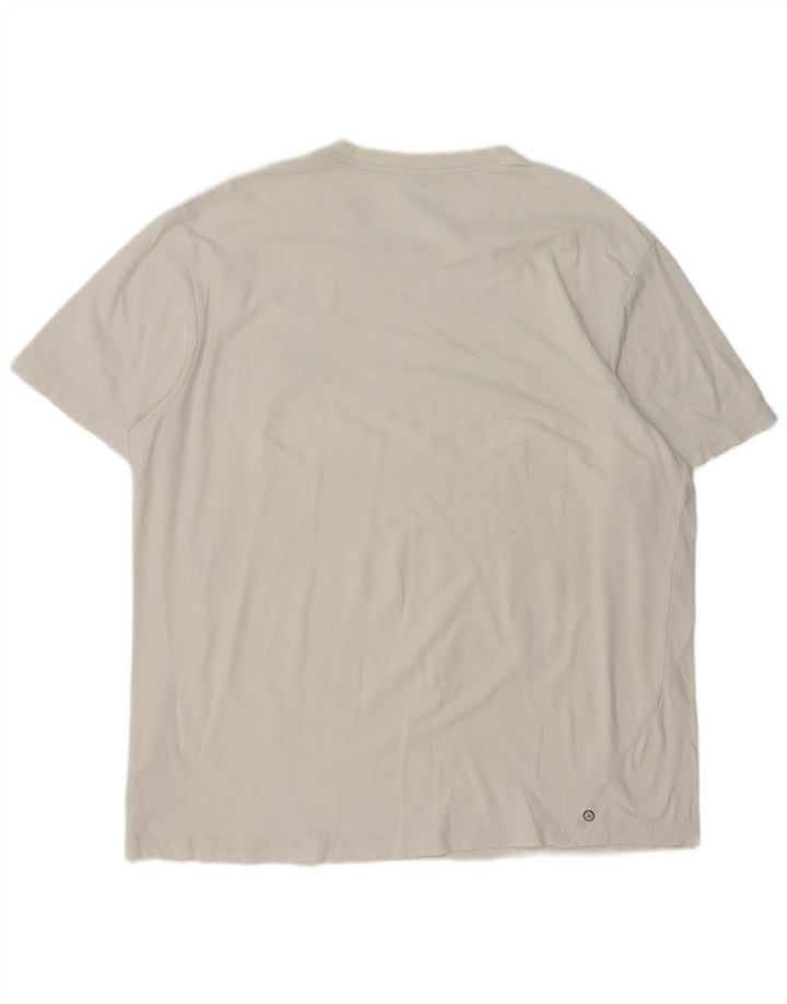 Adidas T-Shirt Homme Top 2XL Coton Blanc