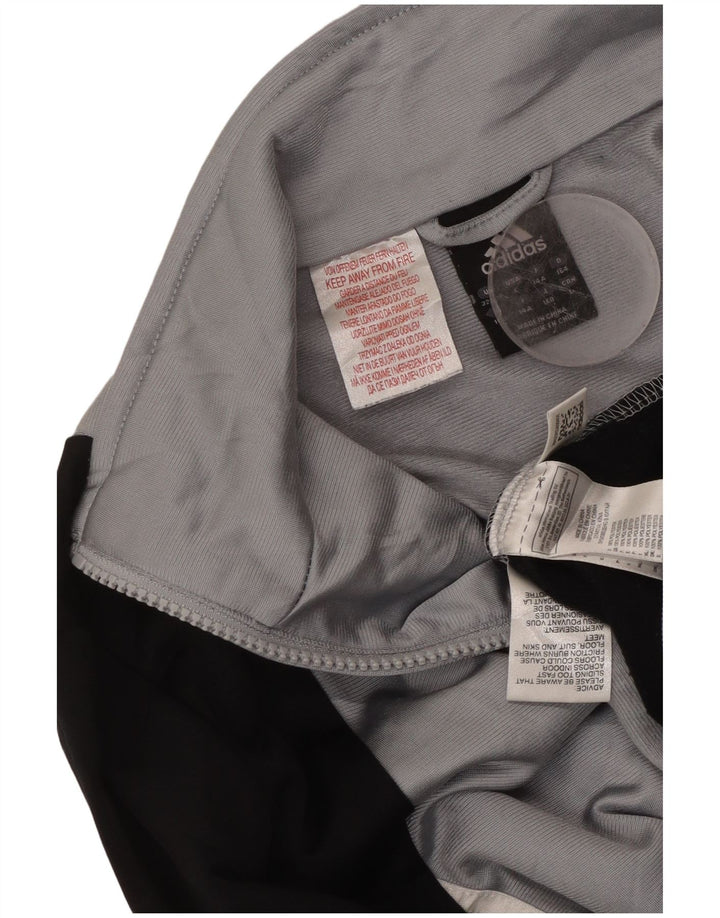 ADIDAS Veste de survêtement pour garçon 13-14 ans Gris Colorblock Polyester