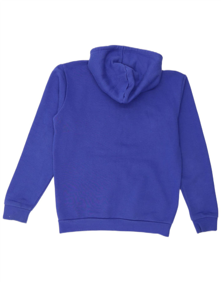 Adidas Pull à capuche pour homme en coton bleu moyen